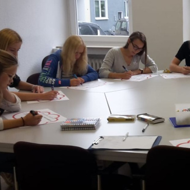 gemeinsame Vorbereitung auf den Au-pair-Aufenthalt